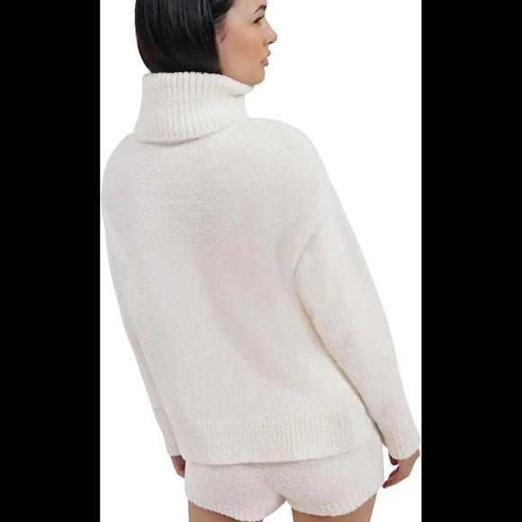 NWT UGG Ylonda turtleneck 11 plusbsized 2X cream sweater. SOFT!  NEW!  gift qual - Picture 4 of 4